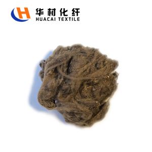 2.5 d resikle Polyester agrafe Fib